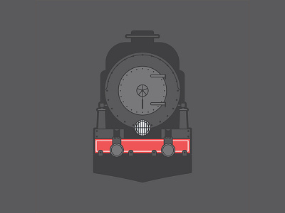 Trains: Steam 2d city design illustration illustrator photoshop rails simple trains