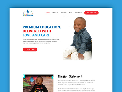 Children Education Website app children design education flight school responsivem landing page layout maps navigation news overview play responsive school search social ui web webdesign website