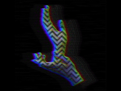 His Mind is Dark & Full of Errors 41 (MEANWHILE.) abstract abstract art glitch glitch art graphic design photomanipulation psychedelic twin peaks