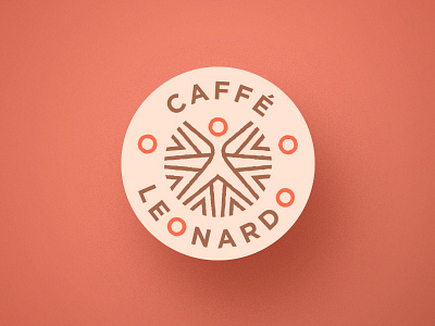 Caffè Leonardo Logo Design branding logo logodesign