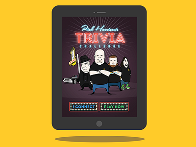 Rick Harrison's Trivia Challenge app design ui ux