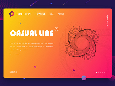 Casual Line 17 casual line sketch ui web