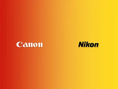 Canon vs Nikon canon nikon