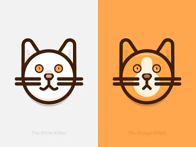 Mycat animal cartoon cat character cute iconography illustration kitten likang lovely outline