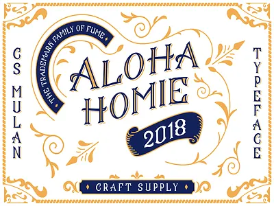 CS Mulan Typeface craft craftsupply creative design font ideas illustrator type typography