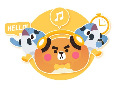 Speak Listen & Learn bear earphones fish watch