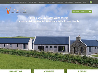 Linklater Voice design development joomla orkney production scotland voice web