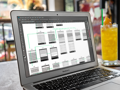 Wireframe for the site design site ux wireframe