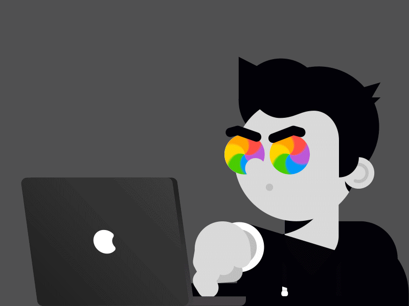 Rage Quit anger angry apple beach ball buffering loading mad pinwheel rage rainbow