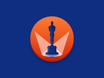 Achievement: Oscar 🏆 achievement badge game hit illustration ios mobile oscar success trophy