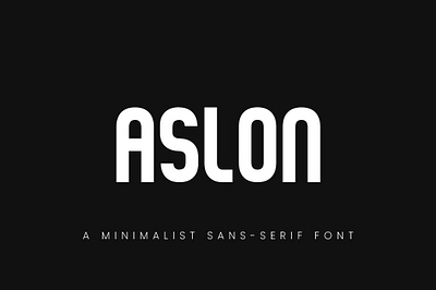 Aslon - Logo Font branding font clean geometric typeface editorial typography elegant sans serif fashionable sans serif geometric font logo font luxury font minimalist font modern font modern typography sans serif font ui ux font versatile sans serif