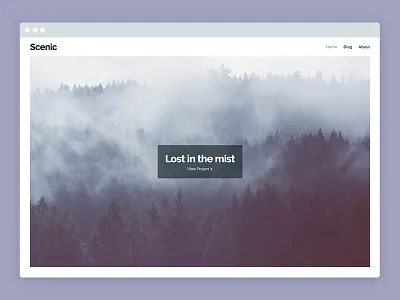 Scenic – WordPress Portfolio Theme blog photography portfolio theme wordpress