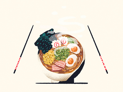 Mmm...Ramen all the pretty colors food nathan walker noodles noods ramen tasty