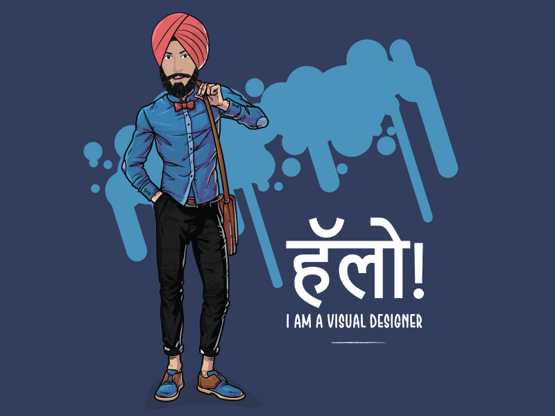 Hello! Let's Connect by Gurpartap Singh on Dribbble
