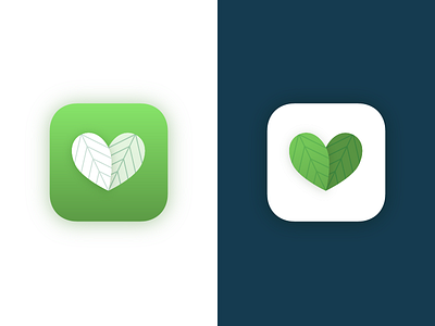 App store Icons for Harmony iOS app app apple design graphic icon identity ios iphone leaf logo mac store