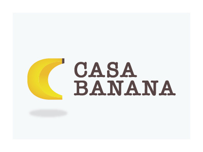 Casa Banana logo branding logo