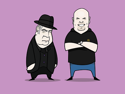 Rick Harrison's Trivia Challenge Characters illustration