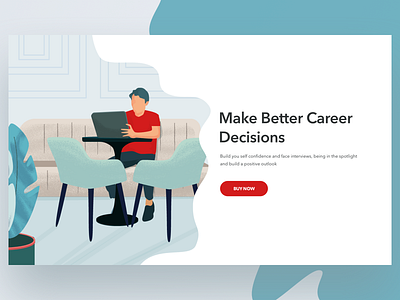 Career Program app career design gui illustration iphone minimal ui ux