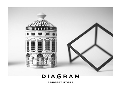 Diagram Concept Store brand branding concept decor identity jewellery logotype naming object productphotography store