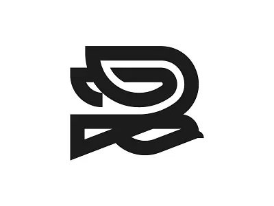 Bird bird icon illustration logo mark wing