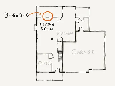 House sketch blueprints sketch