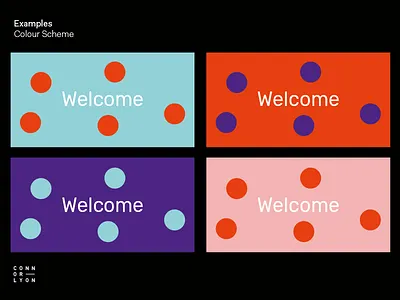Colour Scheme Exploration bold brand color colorful colour colourful identity modern presentation scheme system