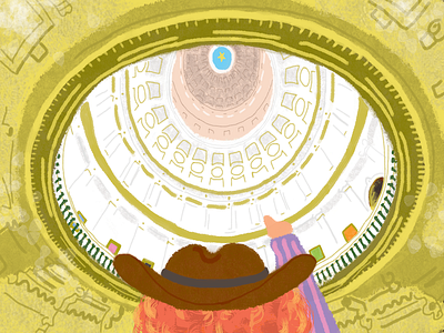 Dome of the Capitol book illustration