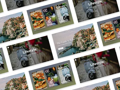 The Guide to Italian Living animation guide interaction ui ux web