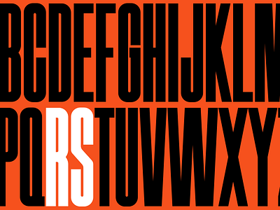 Rs Absurdo Typeface caps lettering type typeface typography uppercase