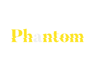 Logo Practice #18: Phantom brand logo logotype simple
