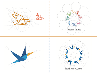 Cloud Bird Alliance alliance bird logo、cloud