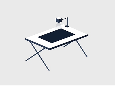 Drafting Desk architecture construction desk illustration procore