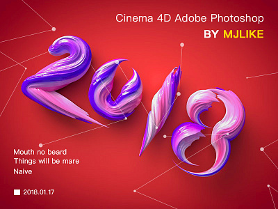 Electricity digital c4d design