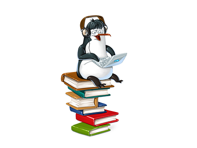 Penguin Smart character character design concept art game design gamedev penguin ui winter