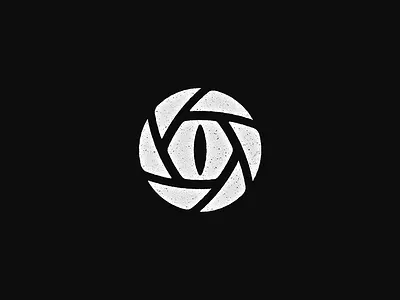 Wildlife photography mark black and white logo mark negative space photography wildlife