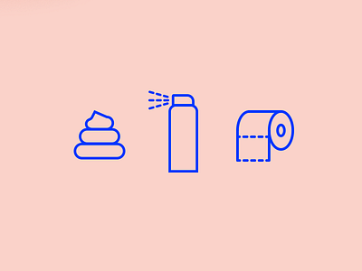 WC icon mini set wc
