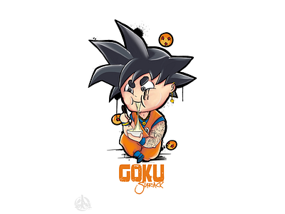 ⚡️ G Ø K Ù G A N G Z’ ⚡️ character dbz design dragonball drawing graphics illustration procreate sketch