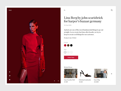 Fashion Bazaar fashion fashion design minimal ui ui design ux web web design