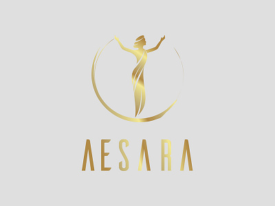 Eco Fashion Logo Design eco fashion female leaf leaves modern silhouette