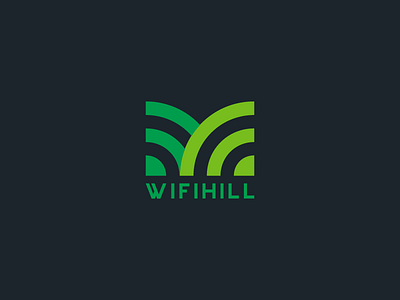 Wifihill Logo logo simple wifi