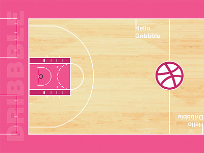 Hello Dribbble ! dribbble illustration illustrator welcome