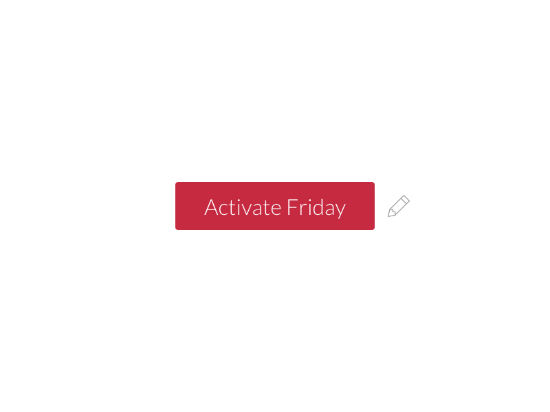 Dreaming of Friday on a Tuesday button edit state form field friday interaction design motion graphics product design select state text edit ui weekend