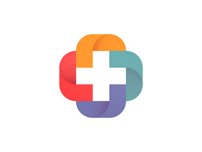 Cross 8 cross health hospital logo mark medical symbol