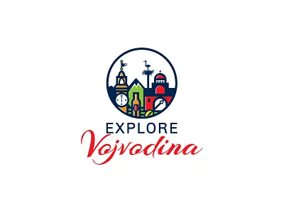 Explore Vojvodina design explore logo nature serbia travel vojvodina