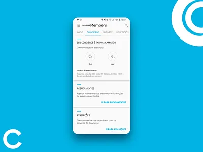 Concierge + Samsung Members app concierge costumer customer galaxy note8 s8 samsung members service