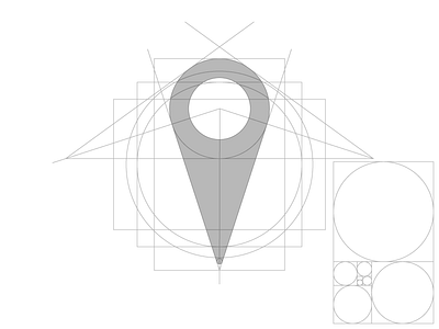 Place Grid black ernest grenad grid ico icon location minimal place simple