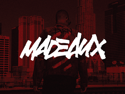 New Behance PROJECT! Logo for Madeaux calligraphy colapen dj hand lettering handmade font lettering logo logotype madeaux music typography