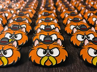 Army of Wilford Pins! cat lapel pin pin wilford brimley