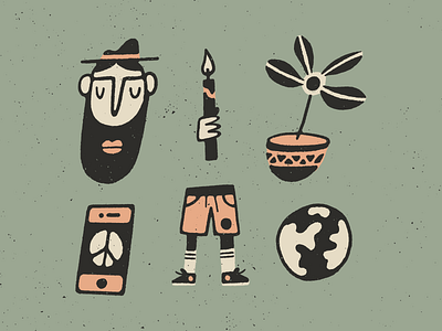 Doodles art doodle drawing illustration loose phone plant procreate shorts texture vector world