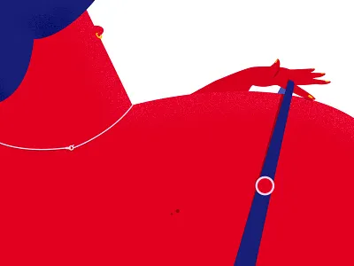 Sexy Shoulder after effects animation boobies bra earring hand illustration woman